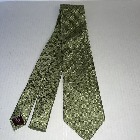 Nordstrom Light Green Textured Silk Tie - Picture 1 of 5